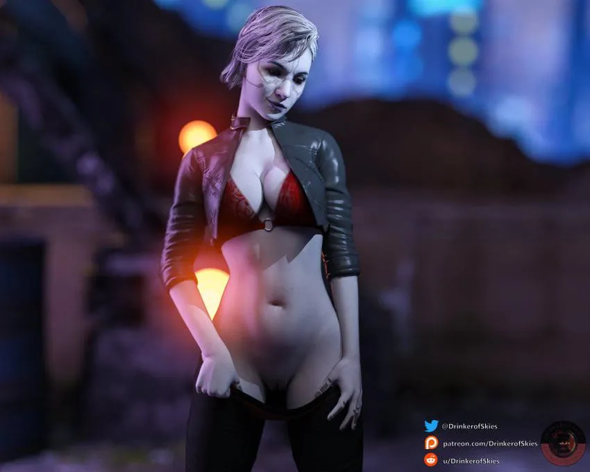 Merrin enjoying a night out. (drinkerofskies) posted by logantreber