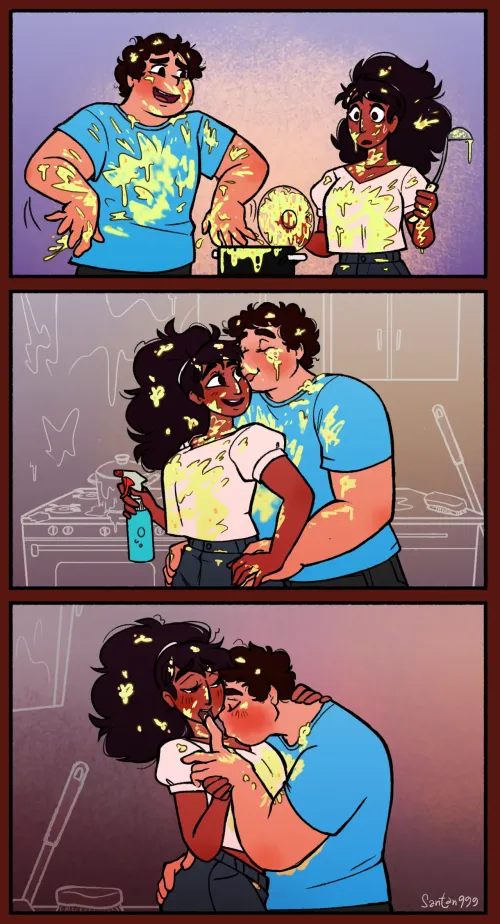 Mess in the Kitchen (Santan999) by asap_pocki