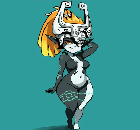 Midna is a chubby bratt (by TheLewdTheory) by WhichDragonfruit8064