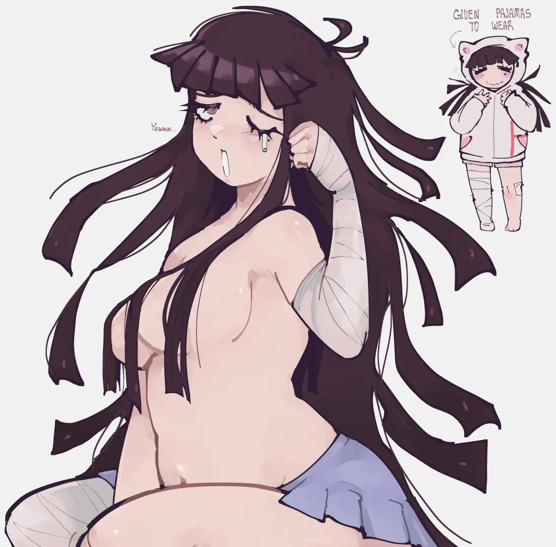 Mikan hair censor (ppurgatori) posted by MartyrOfDespair