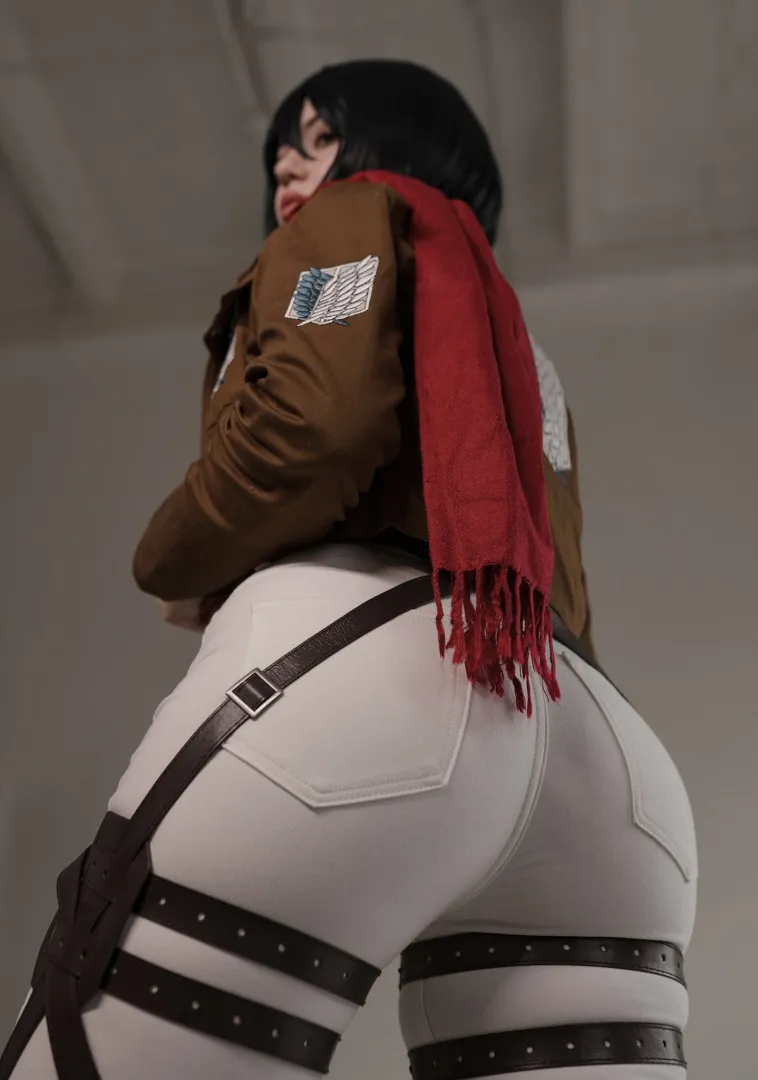 Mikasa (Alina Becker) [Attack On Titan] posted by Its-Kaya