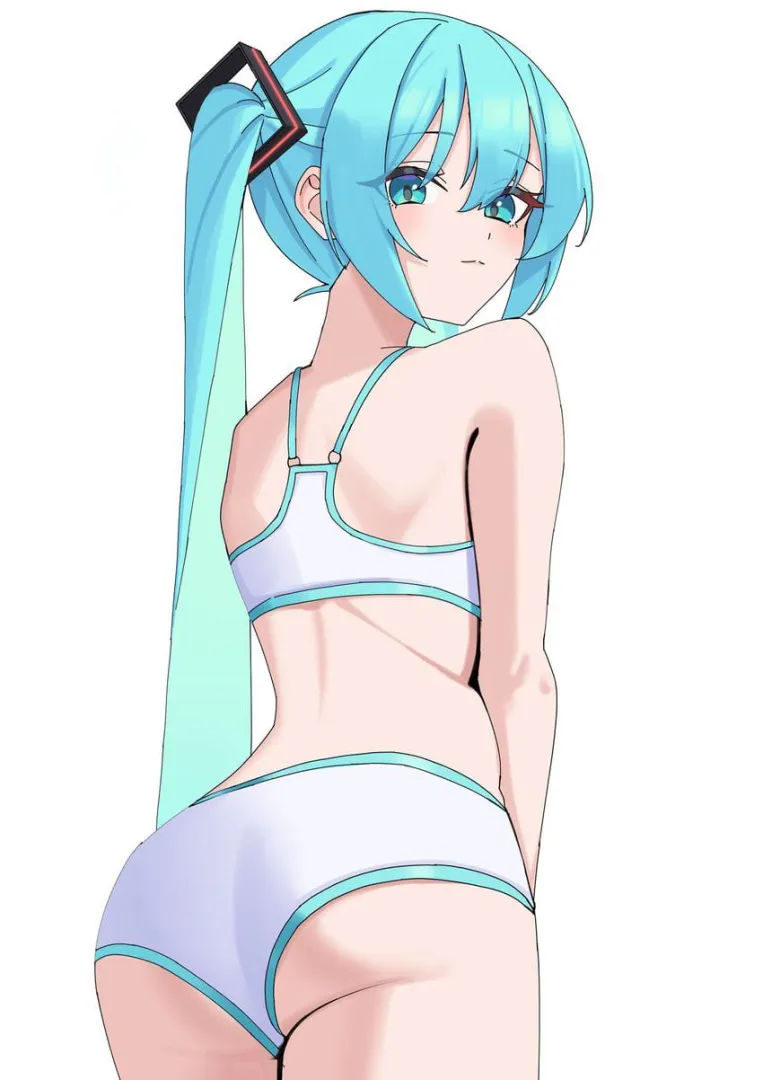 Miku Looking Cute in Training Wear [Vocaloid] posted by sd6636