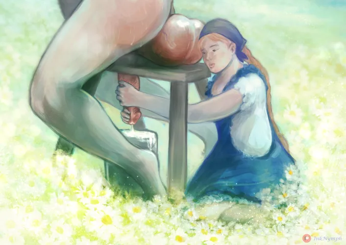 Milking the bull among the daisies by Valuable_Contract969
