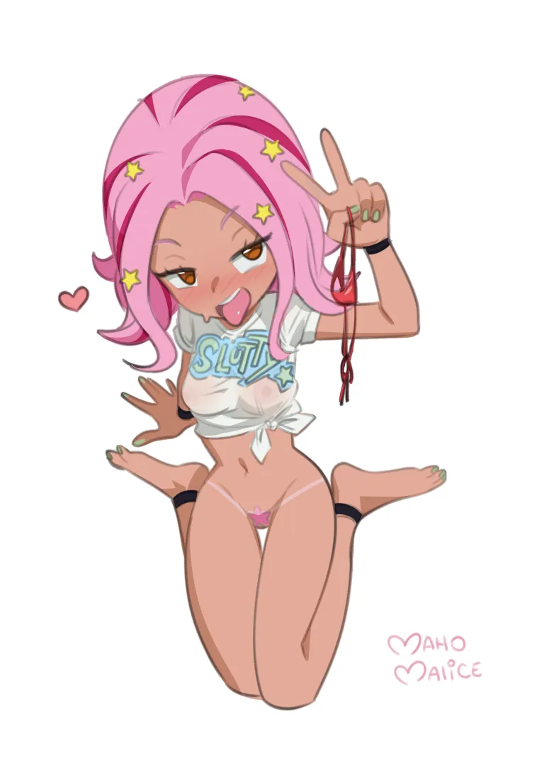Mimi with a tan posted by Myahogao