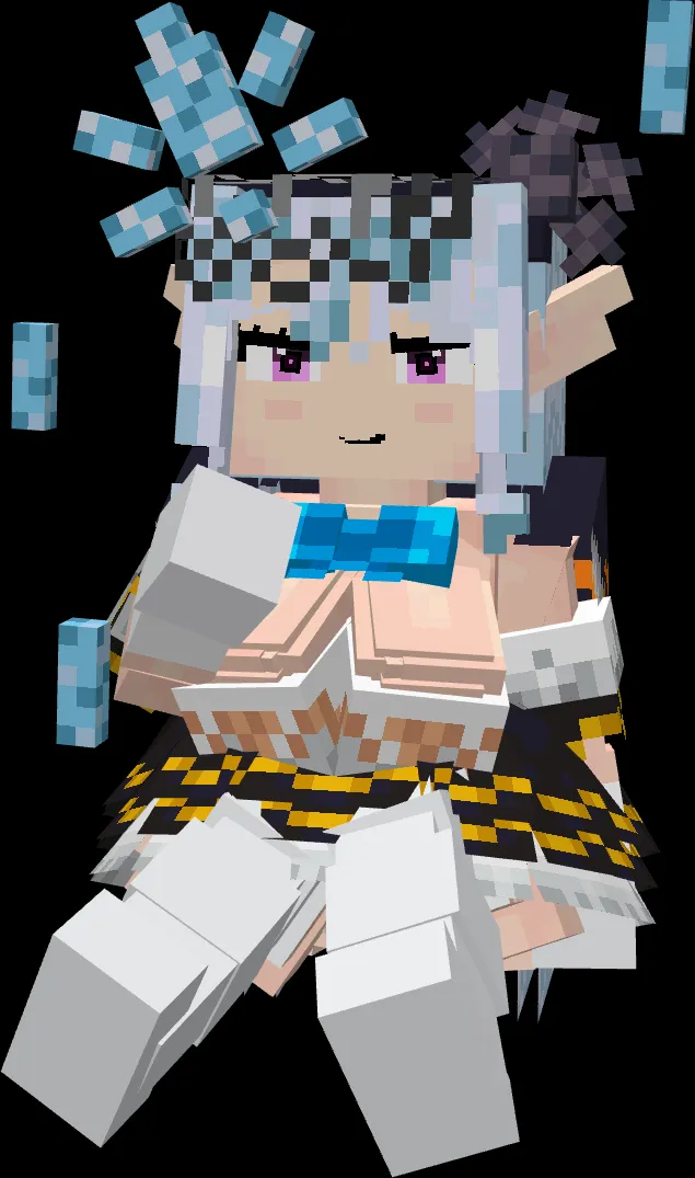 Minecraft x Project QT posted by Far_Personality_2349