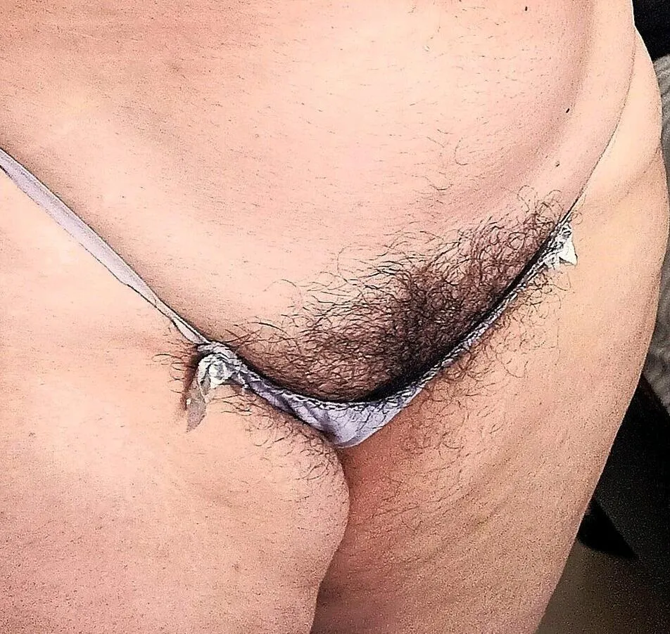 Mini panty in My Hairy Pussy.... posted by Karemamateur2025