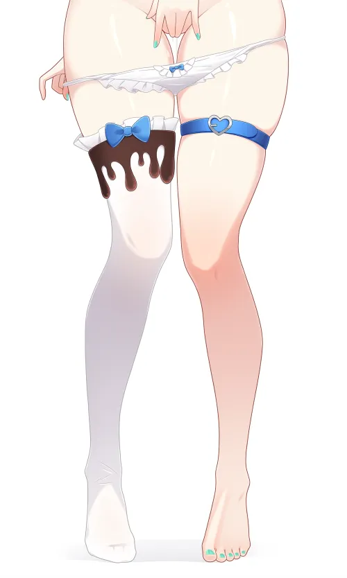Mint's legs [Indie VTuber] by xSaviour_N