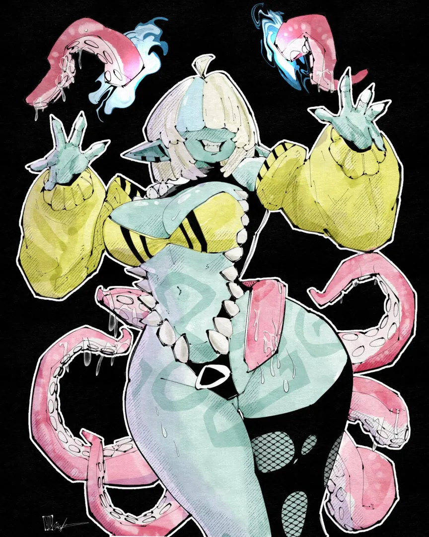 (Miregeist) Seffie, Tentacle Meister Seagoblin posted by KarmaByProxi