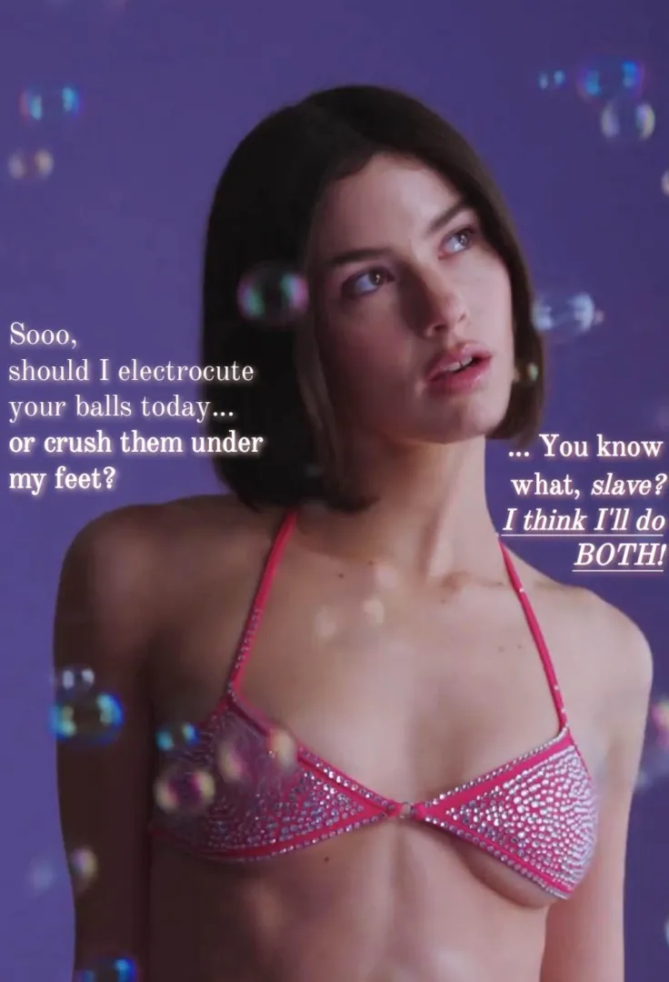 Miss Gracie ponders the fate of your balls... (No ImageFap) posted by teneera