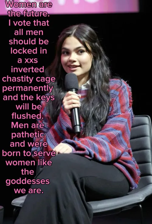 Mistress Ariana Thinks All Men Should Be Locked In permanent chastity. NO IMAGEFAP! by MistressKeen24