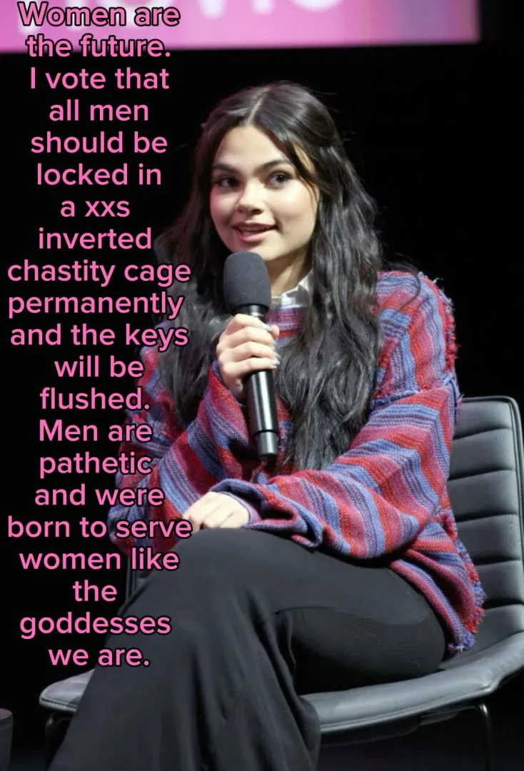 Mistress Ariana Thinks All Men Should Be Locked In permanent chastity. NO IMAGEFAP! posted by MistressKeen24