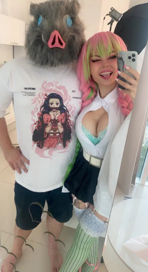 Mitsuri cosplay by Sonya Vibe ;3 by SonyaVibe