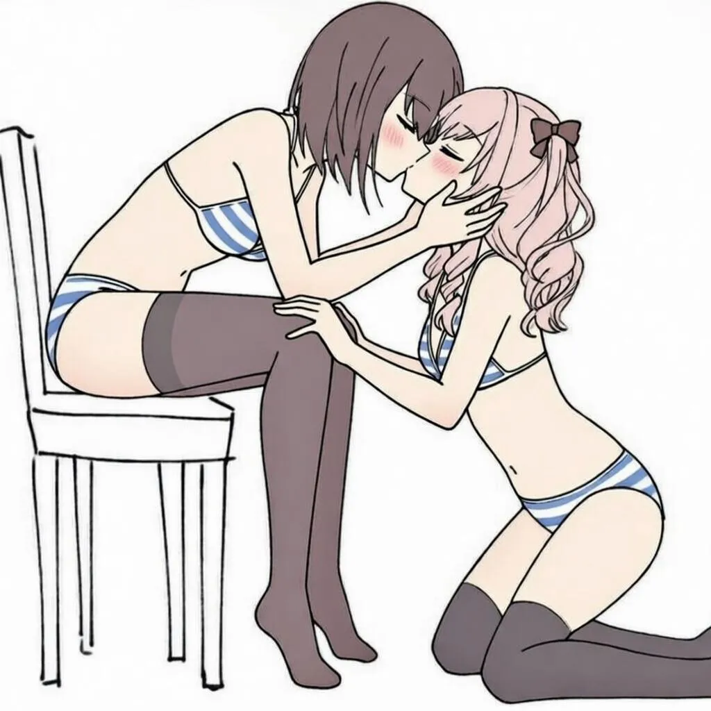 Mizuki and Ena by me posted by Dapper_Studio_3398