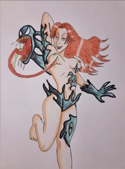 Mj Venom by StrovaArt822