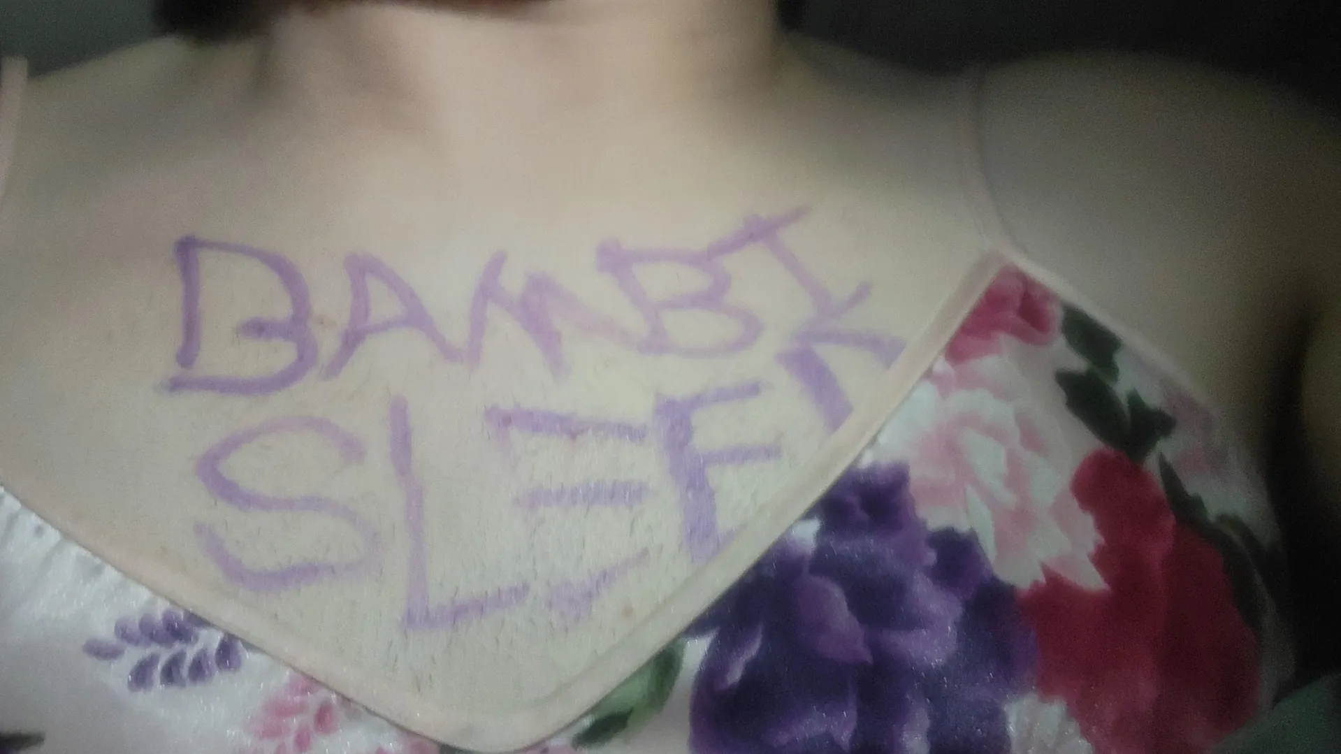 Mmm sleepy time so much better with body writing posted by luckysubbb_