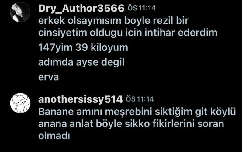 MODERATÖR ARKADAŞLAR SUBDA HEM 18 YAŞINDAN KÜÇÜKLER VAR HEM DE BÖYLE UCUBELER VAR UYUMAYIN LÜTFEN BİN DEFA BİLDİRİYORUZ. by anothersissy514
