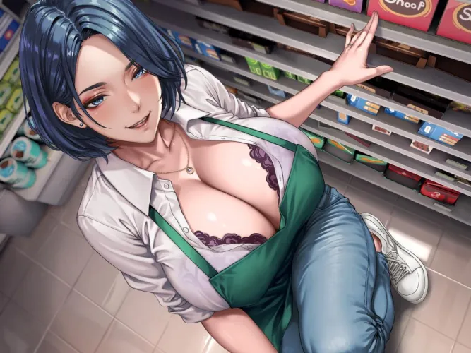 Mommy at the part-time job! by GogetaK99