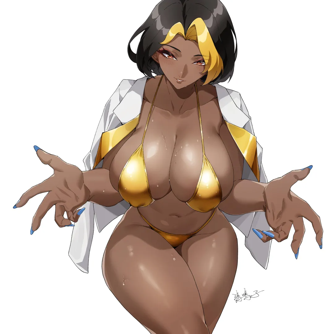 Mommy Domina rocking the Golden week bikini... posted by GogetaK99