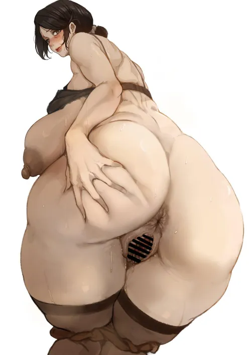 Mommy from behind spreading! by Novel_Worldly