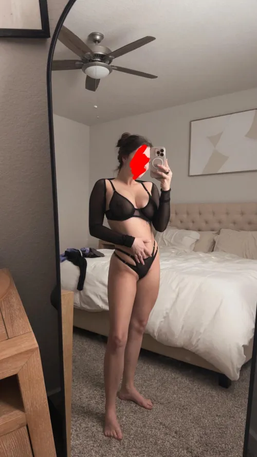 Mommy with a surprise for daddy when he gets home by AllYoursAbby