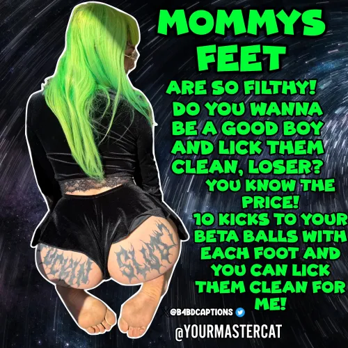 Mommys Filthy Feet by B4BD