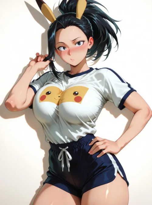 Momo Yaoyorozu by Edolorak