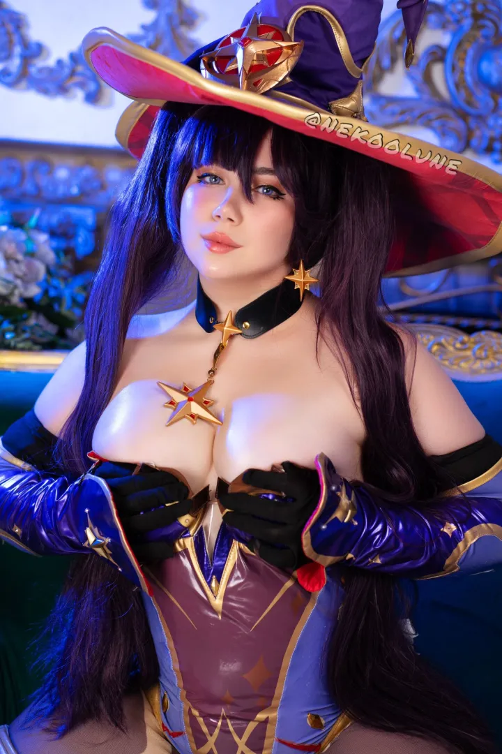 Mona (Nekolune) [Genshin Impact] posted by Cosplay-Princess