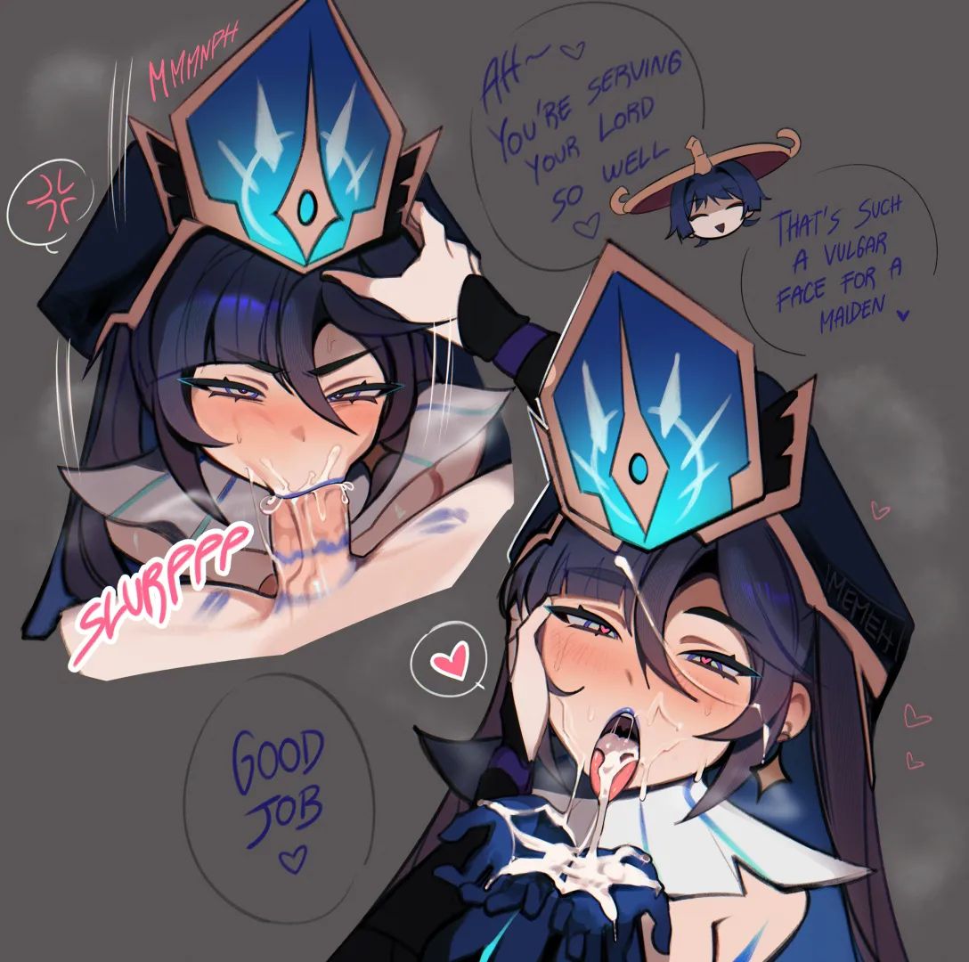 Mona's fatui training posted by xSaviour_N