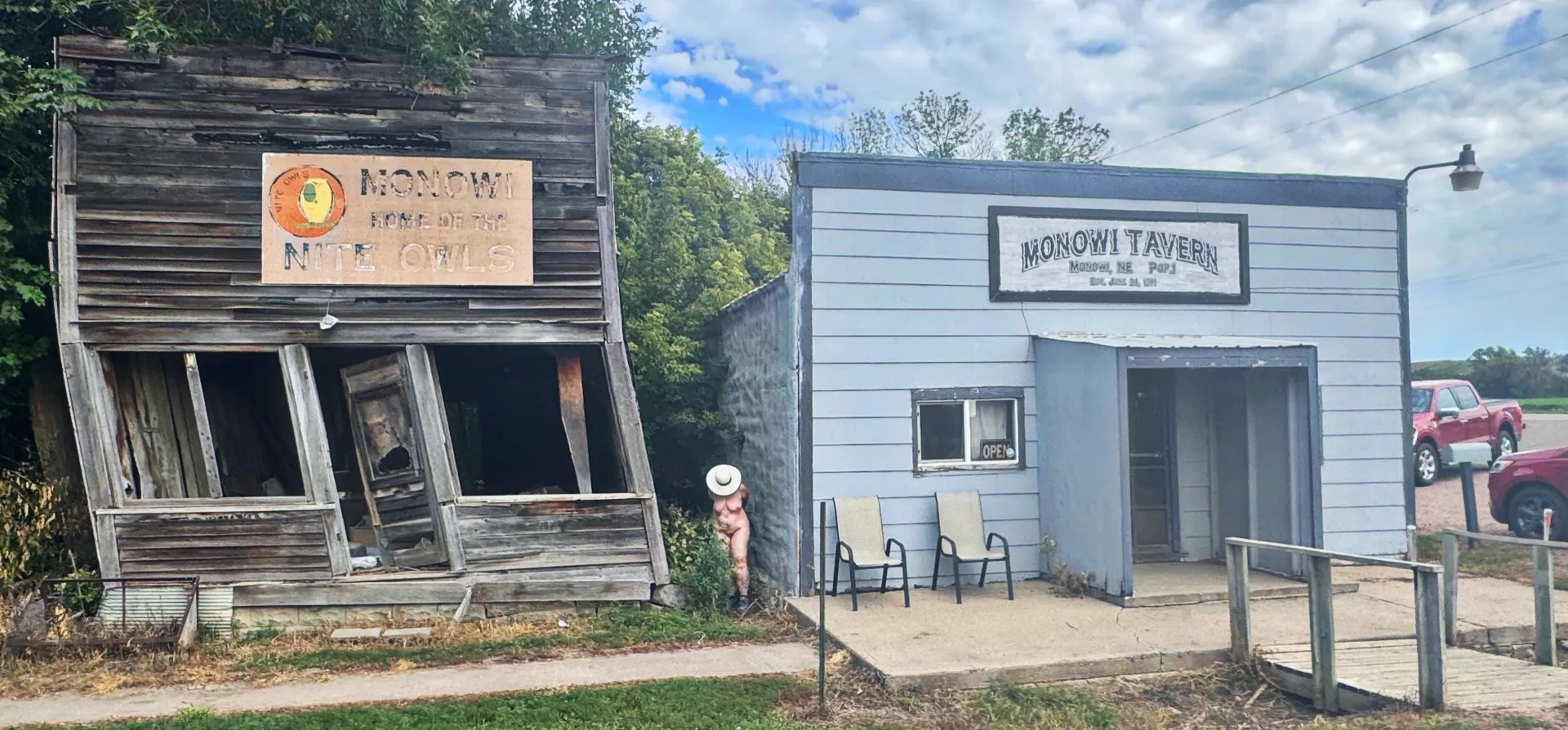 Monowi Nebraska - Americas least populous incorporated village  posted by MrsDarling55