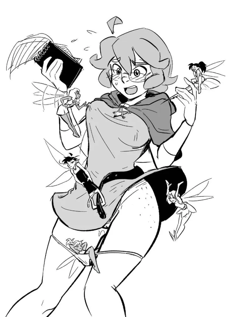 Monster Researcher wandered into a Fairy den (Spicymancer) posted by FromAlaskaWithLove