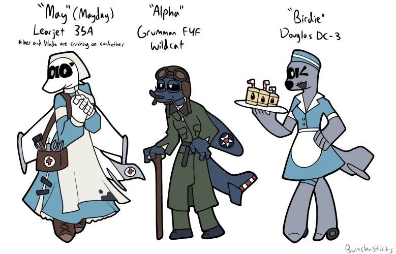 More aeromorph designs I made [F/F/F] by Bunchasticks