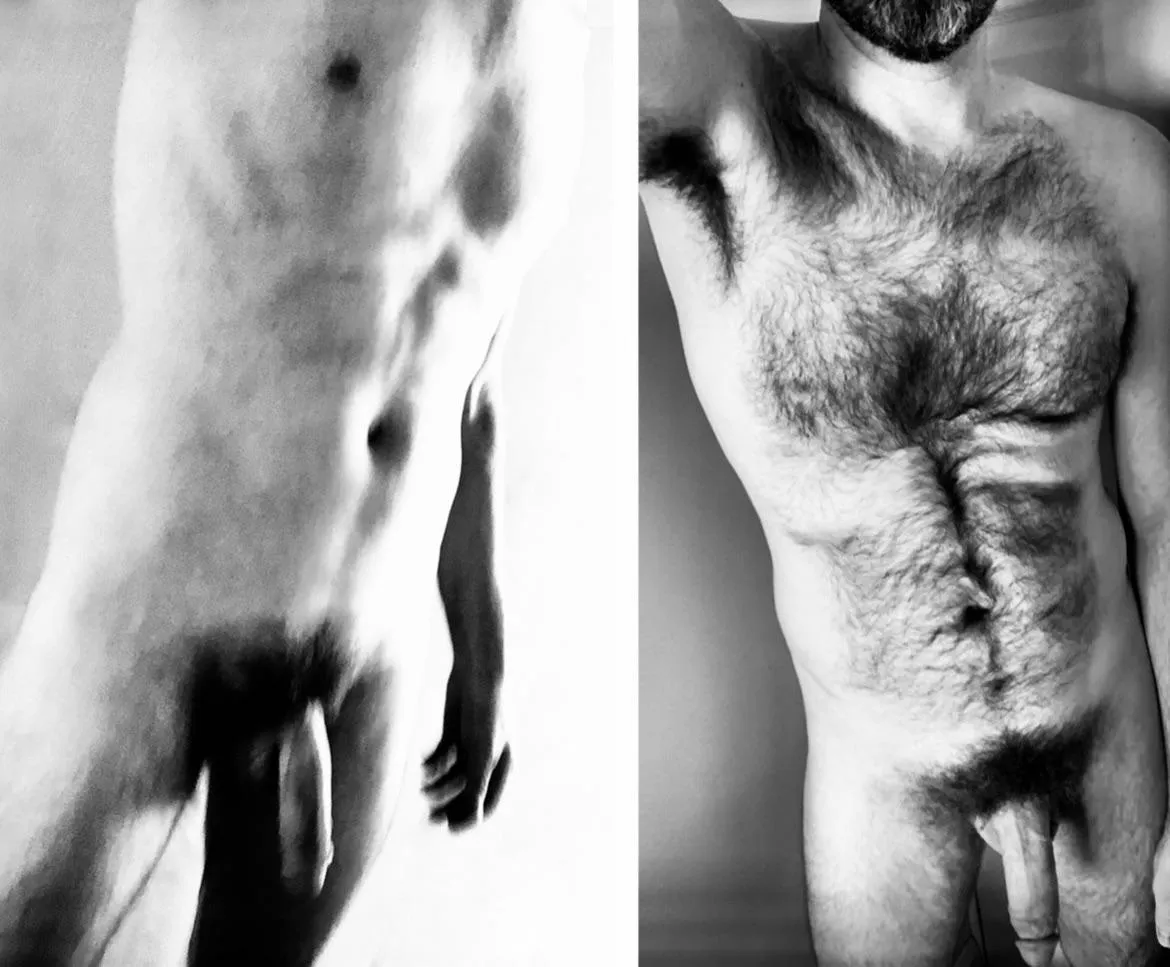 More body hair evolution: 21yo me Vs. 44yo me posted by Grant6000