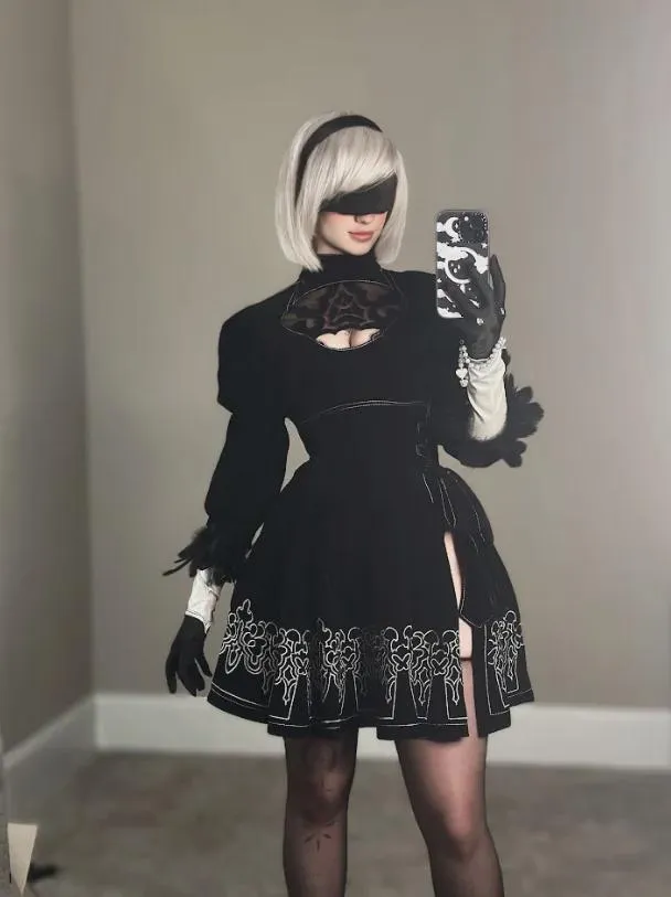 More of my cosplay attempt at 2B (LeesiBB) posted by TheRealKhaleesiBB