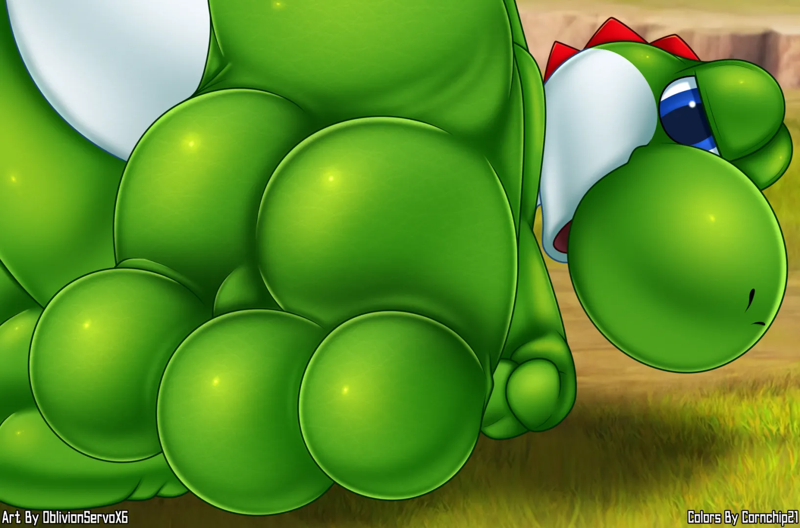 More Yoshi footsies (OblivionServoX6) posted by WallyGamer32