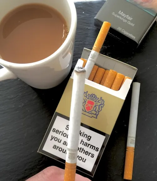 Morning Nicotine hit and chill have a good day  by neighboy28