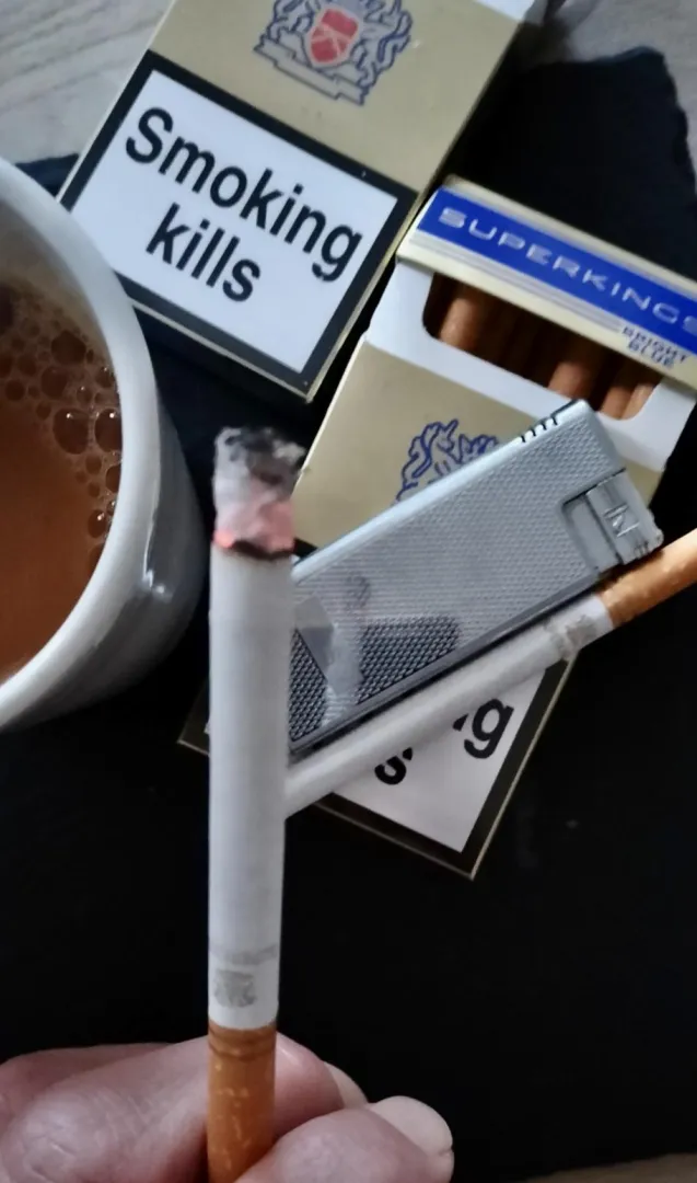 Morning smoke with Tea before work hope you all have a chilled Sunday  posted by neighboy28
