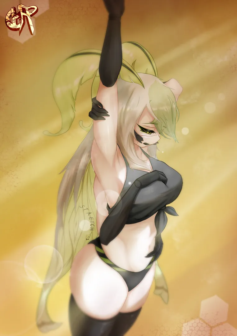 Moth stretch (by me) posted by Familiar_Luck_8655