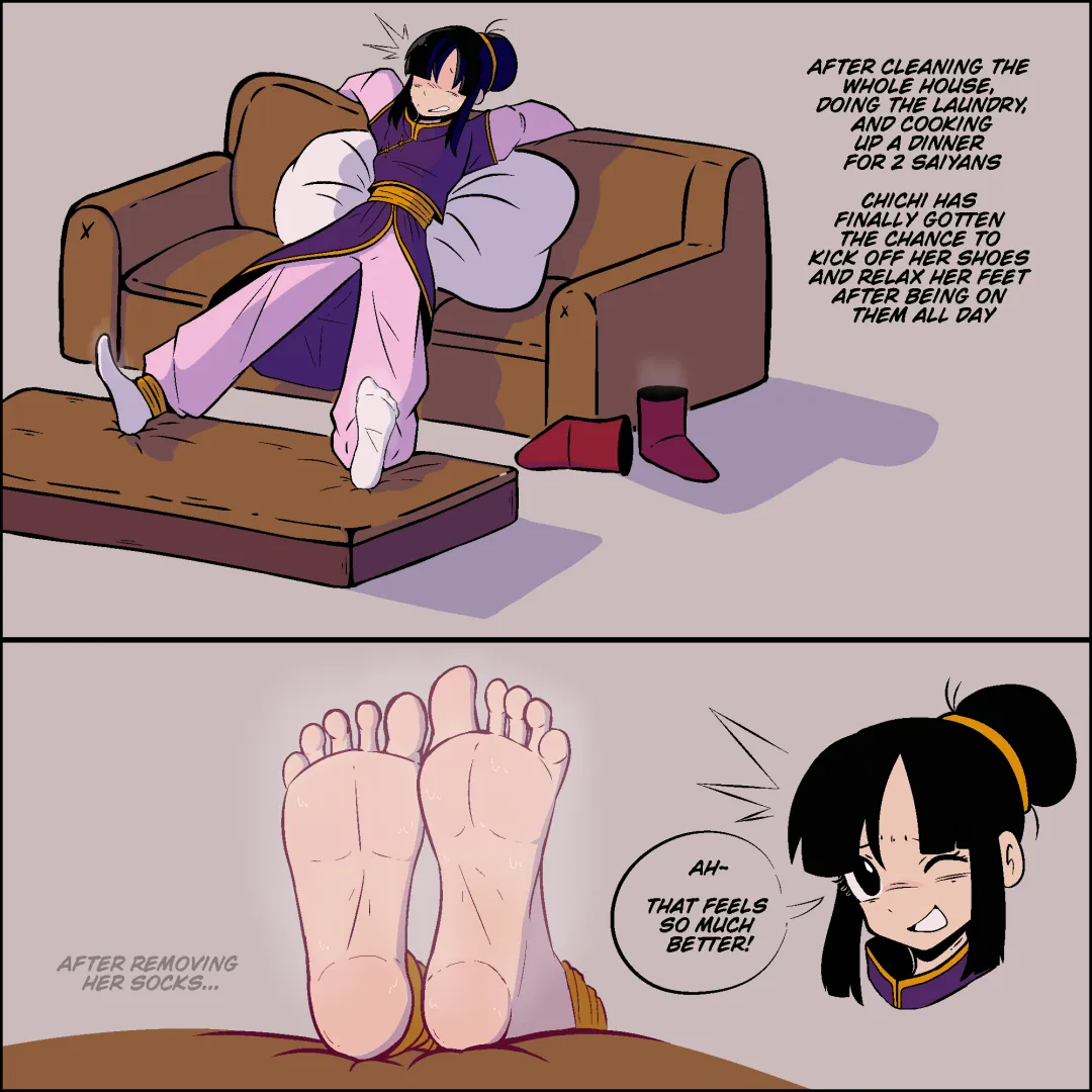 Motherly Fatigue (Chi Chi—Dragon Ball Z) posted by Mysterious_Focus5772