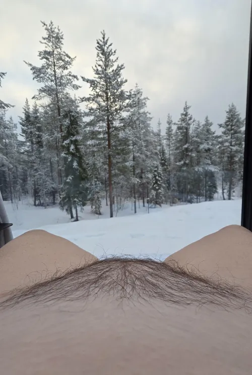 Mound with a bush to stay warm when it's cold outside...... by livin_life_69