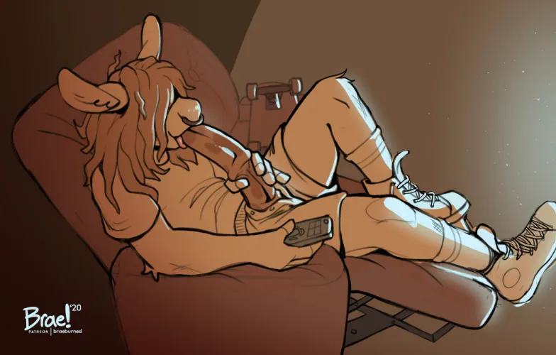 Movie night ~ (Braeburned) by rickanderen