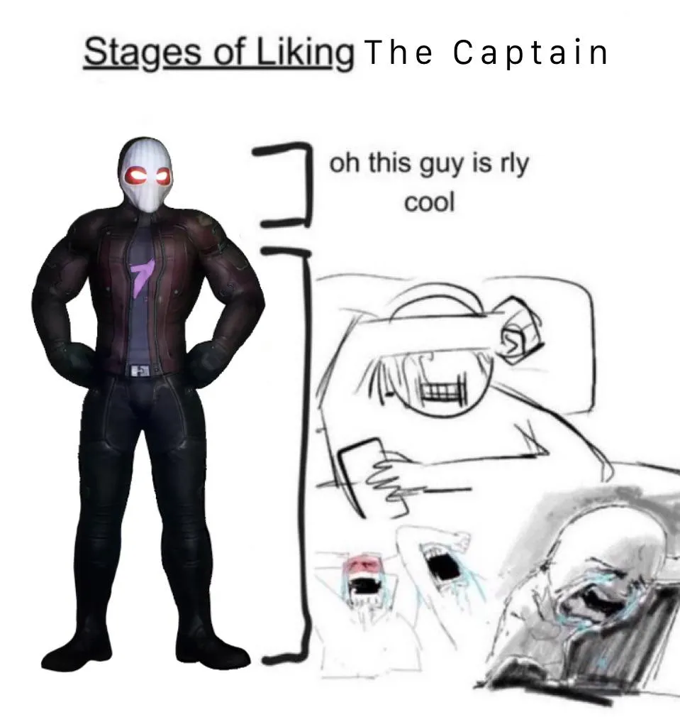Mr The Captain meme I made a few months back posted by CURSHIAN