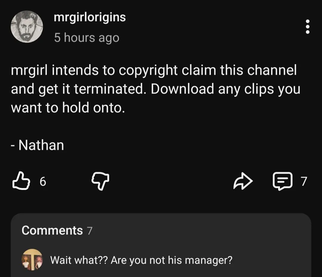 MrGirl is determined to make sure absolutely no one sees his content posted by nebnob_