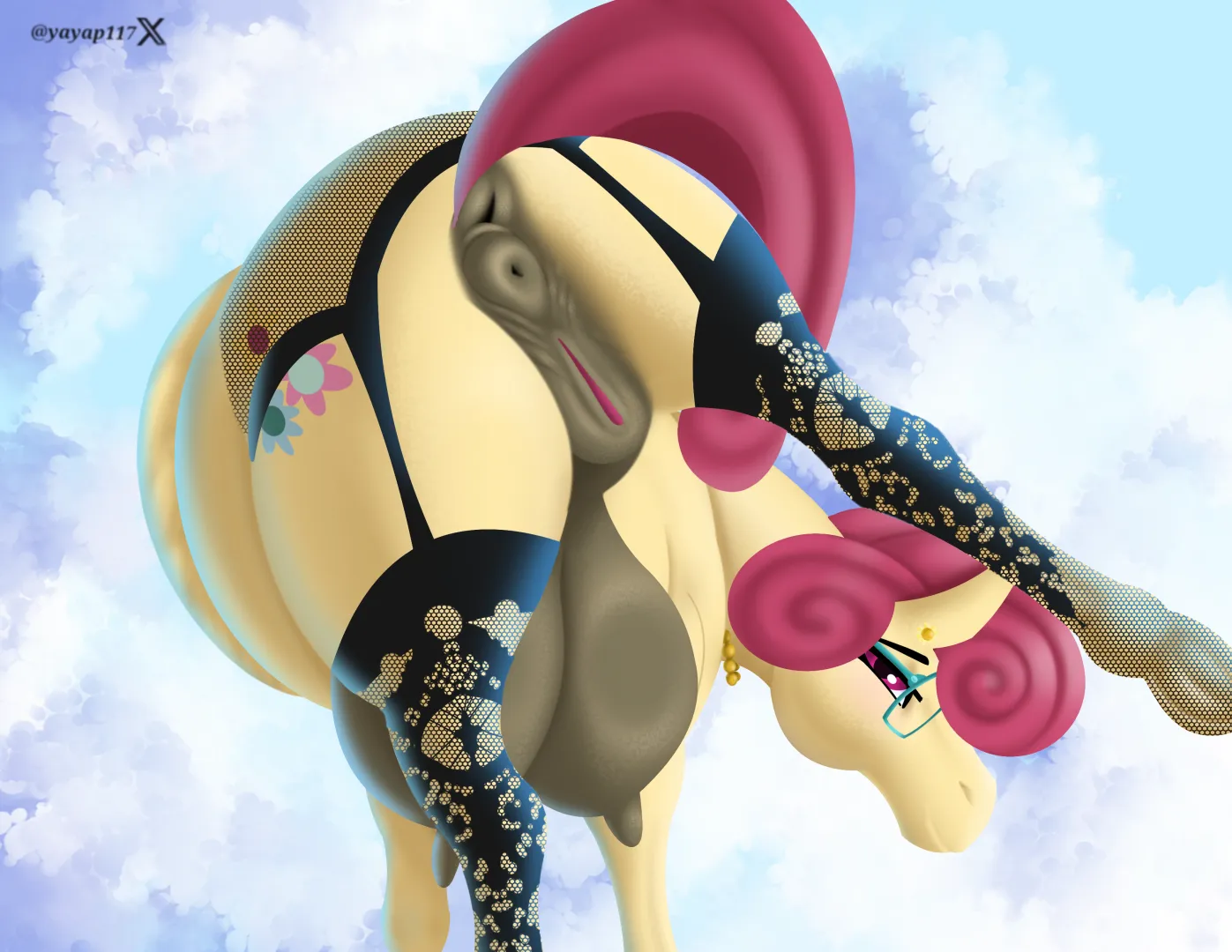 Mrs. Shy (art by me) posted by ElElite