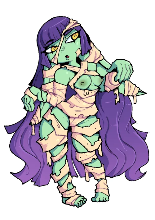 Mummy Goblin | By Ravnsfw by Ravchka