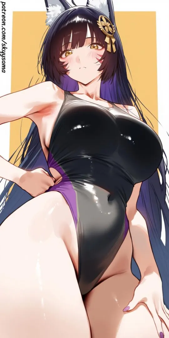 Musashi is ready for the swimming session with you. (VOTE FOR MUSASHI TOMORROW) posted by gintas59