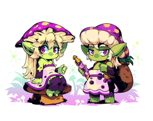 Mushroom Clan Goblins (FredH_art) by Cris_Cayton