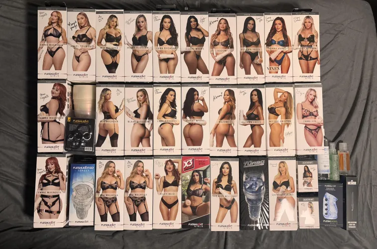 My 30+ fleshlights collection by Warm-Delivery5726