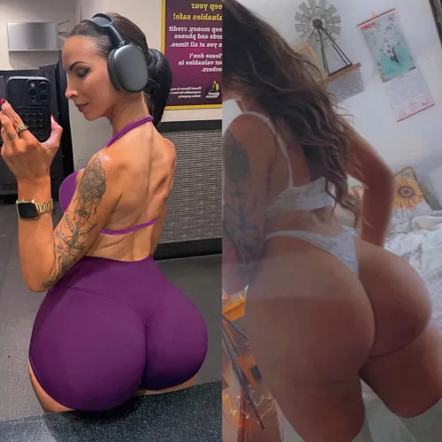 My ass looks just as good out of yoga pants as it does in them by HotWetHailey