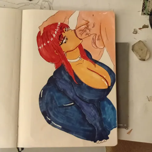 My atempt at makima by Pure-Consequence723