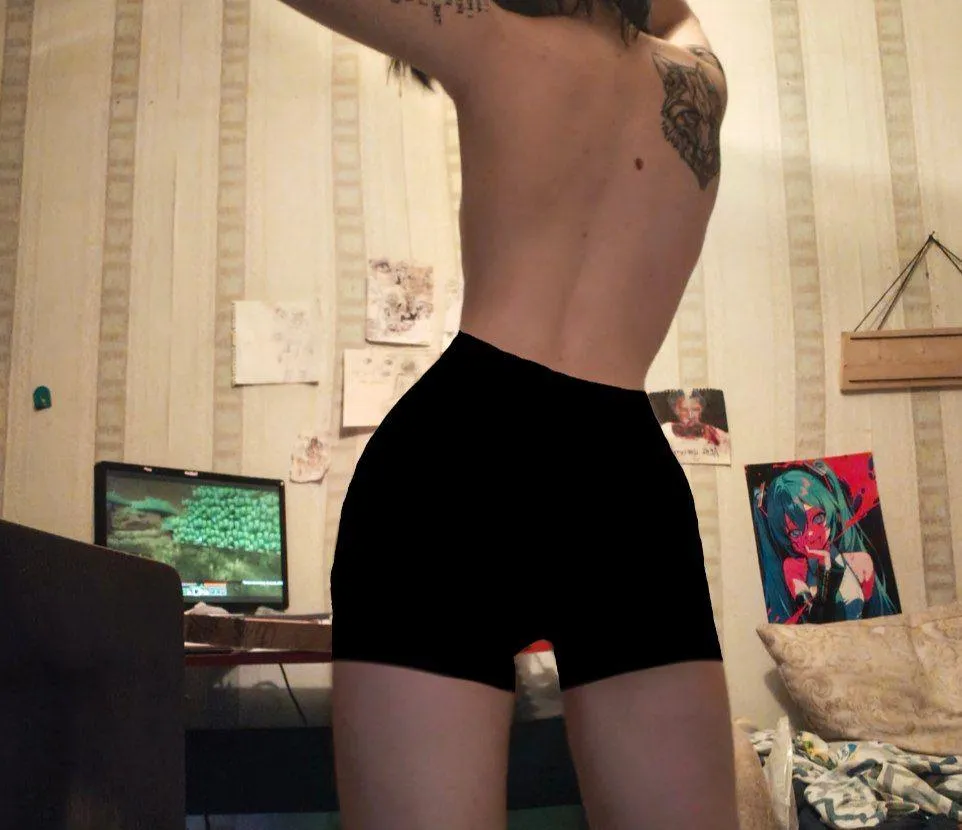 My back posted by ZhenyaShnaider